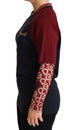 Dolce & Gabbana Multicolor Royals Crewneck Pullover Sweater